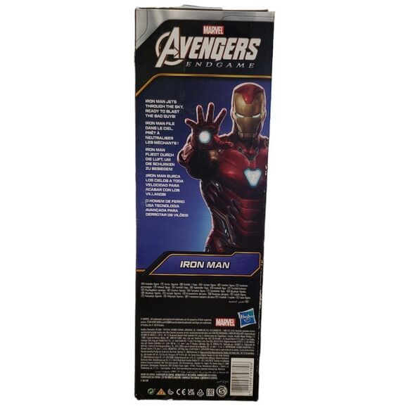 Marvel Avengers Endgame Titan Hero Series Iron Man 12 inch New - Picture 2 of 6